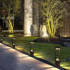 Outdoor Landscaping Path Lights in yard