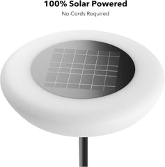 Minimalist  Solar Powered Outdoor Floor Lamp