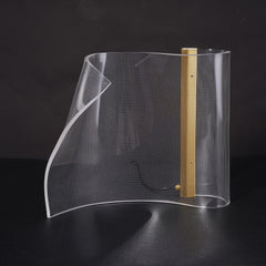 Acrylic Glowing Sheet Table Lamp Lught off