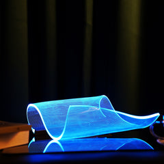 RGB COLOR ACRYLIC GLOWING TABLE LAMP
