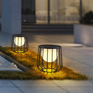 Solar Powered Glow  Garden Table