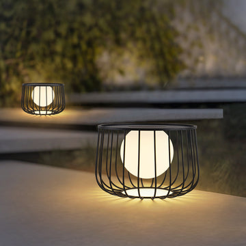 Solar Powered Glow  Garden Table