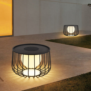 Solar Powered Glow  Garden Table