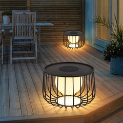 Solar Powered Glow  Garden Table