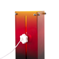 Sunrise Triangle Table Lamp - Interactive Sunset Mood Light with Manual Height-Adjustable 