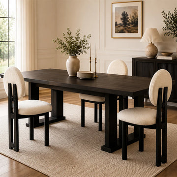 Solid Wood Dining Chair Side Chair (set Of 2) - No Assembly Required