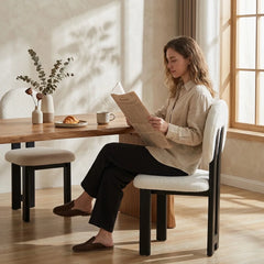 Solid Wood Dining Chair Side Chair (set Of 2) - No Assembly Required