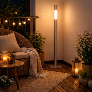 Minimalist Aluminum Telescopic Floor Lamp 53‘’H