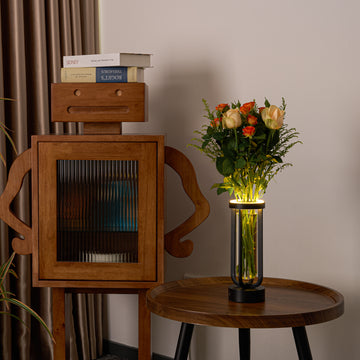 Glass Vase lamp