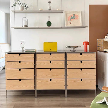 4-Tier Stainless Steel Storage Cabinet / Bar Counter Cabinet