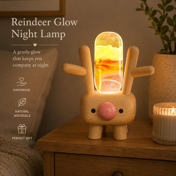 Hnadmade Reindeer Desk Lamp