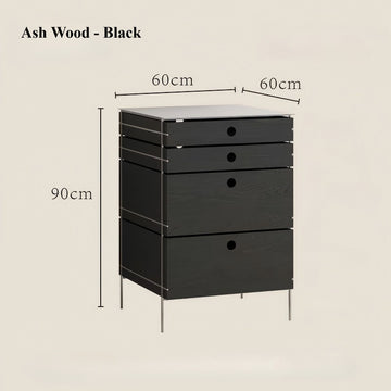 4-Tier Stainless Steel Storage Cabinet / Bar Counter Cabinet