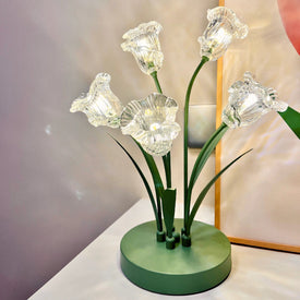 Bell Orchid Table Lamp