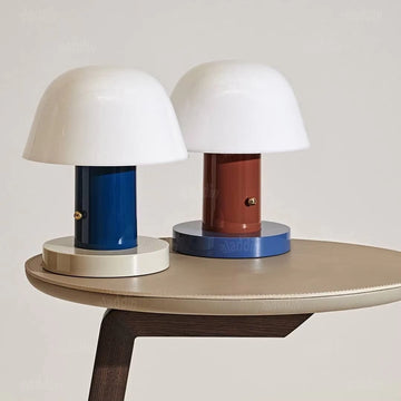 Rechargeable Mushroom Table Lamp, 3 Color Temperature