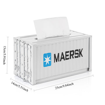 Industrial Style Shipping Container Tissue Box