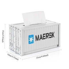 Industrial Style Shipping Container Tissue Box