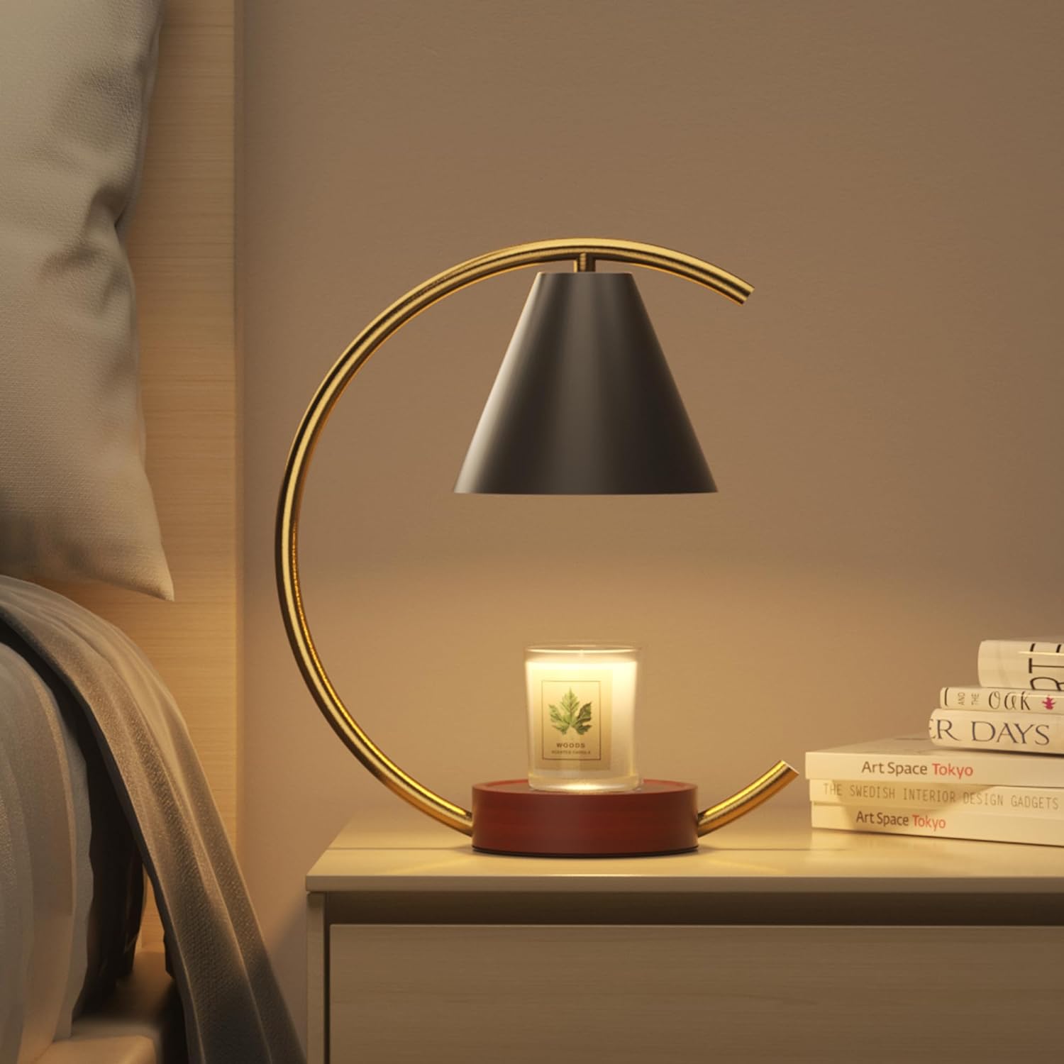 Dimmable Candle Warmer Lamp