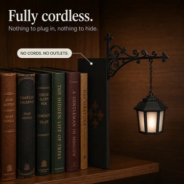 Streetlamp Book Nook Light