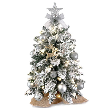 22" Mini Christmas Tree with Light Tabletop Decoration