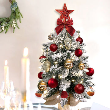 22" Mini Christmas Tree with Light Tabletop Decoration