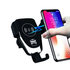 10W Wireless Fast Car Charger Mount Holder Stand Automatic Clamping Charging