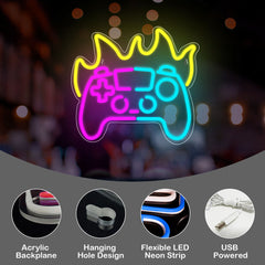 Game console LED Neon Light for Gameroom