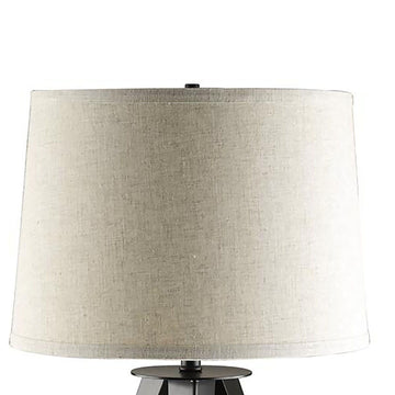 Grey and Black Tripod Floor Lamp