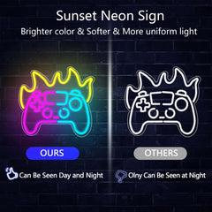 Game console LED Neon Light for Gameroom