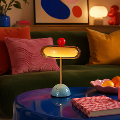 Cordless Mushroom Table Lamp