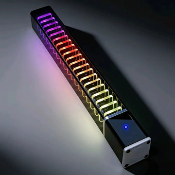 360° RGB Music Rhythm Light Bar – App-Controlled Sound Activated LED Ambient Lamp