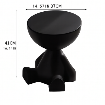 2-In-1 Modern Creative Bear-Shaped Storage Cabinet Bedside Table, Coffee Table