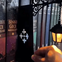 Streetlamp Book Nook Light