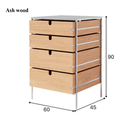 4-Tier Stainless Steel Storage Cabinet / Bar Counter Cabinet