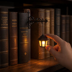 Streetlamp Book Nook Light