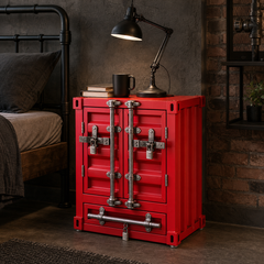 Container Storage Side Table - Large