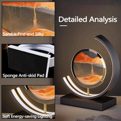 Moving Sand Sandscapes LED Table Lamp