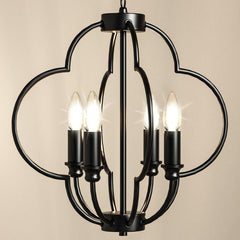 Farmhouse Candle Chandelier Light Fixture