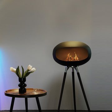 Tripod Indoor + Outdoor Ethanol Fireplace