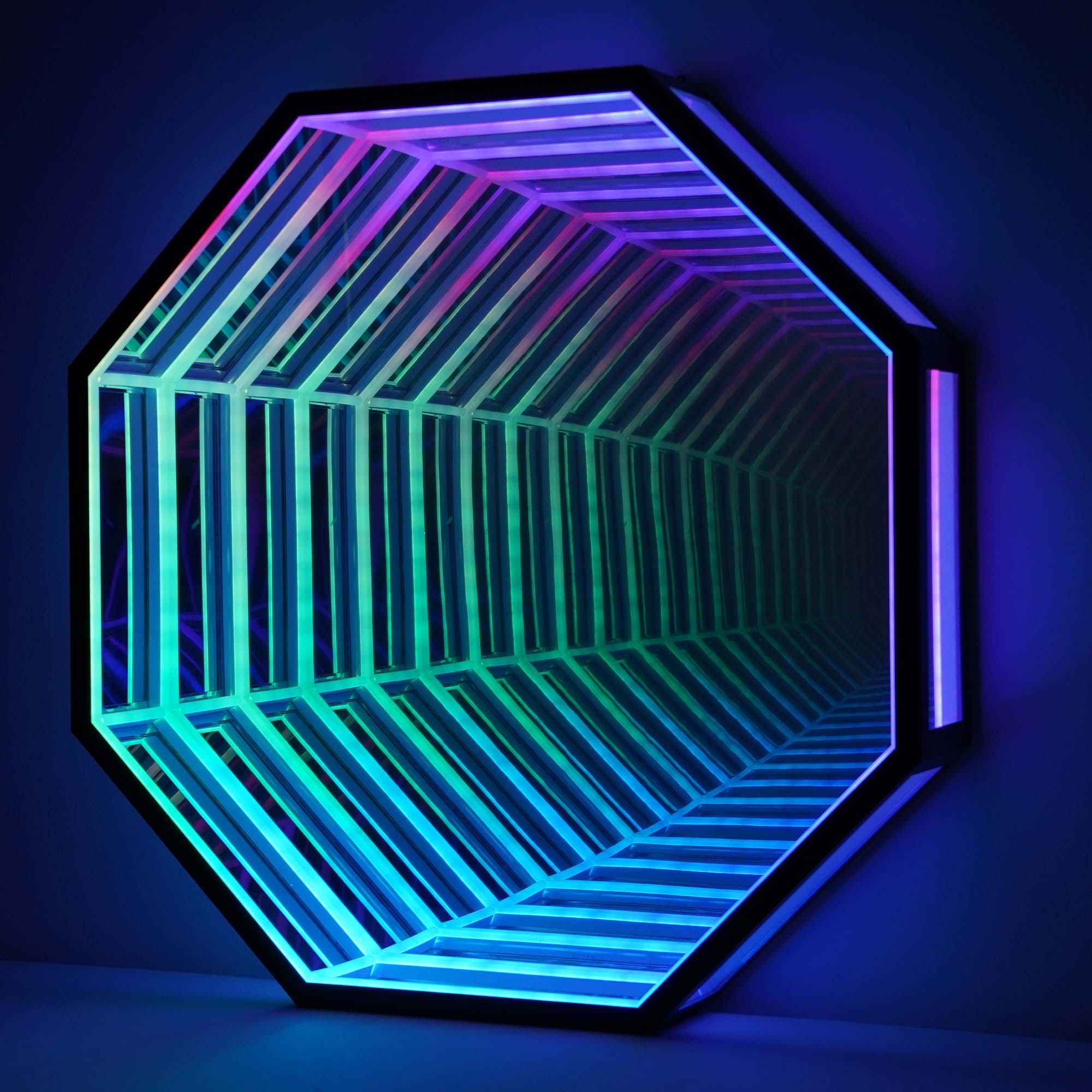 3D Infinity Mirror Lamp, Mirror Table Lamp, RGB LED Desk Lamp | EP ...