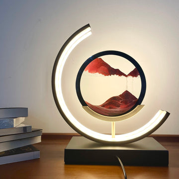 Moving Sand Sandscapes LED Table Lamp