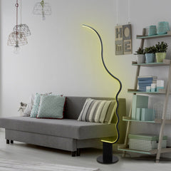 minimalist face floor lamp for living room