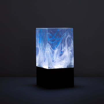 Handmade Resin Wood Lamps, Beside Lamps, Ambient Night Lights- EP