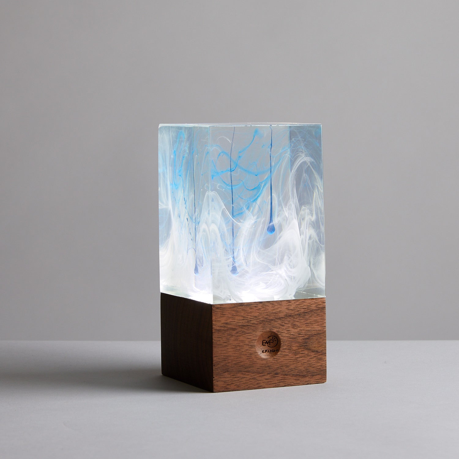 Handmade Resin Wood Lamps, Beside Lamps, Ambient Night Lights- EP