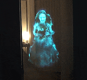 3D naked-eye effect hologram LED Fan projector 