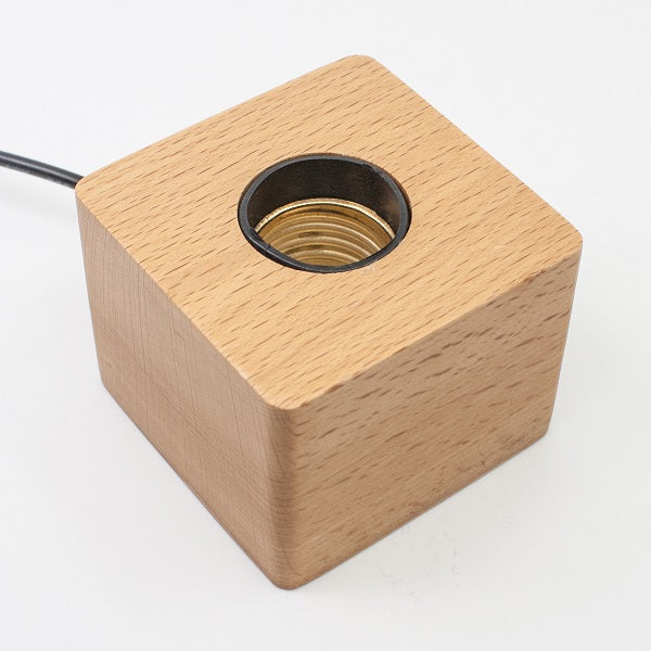 Timber Socket Base E.P.Light Screw Socket Wood Light Base Simple Modern Style – EP ...